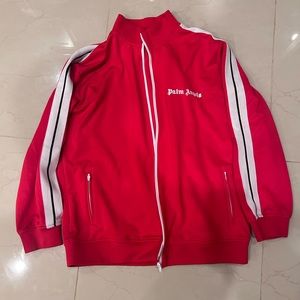 palm angels red tracksuit (top)